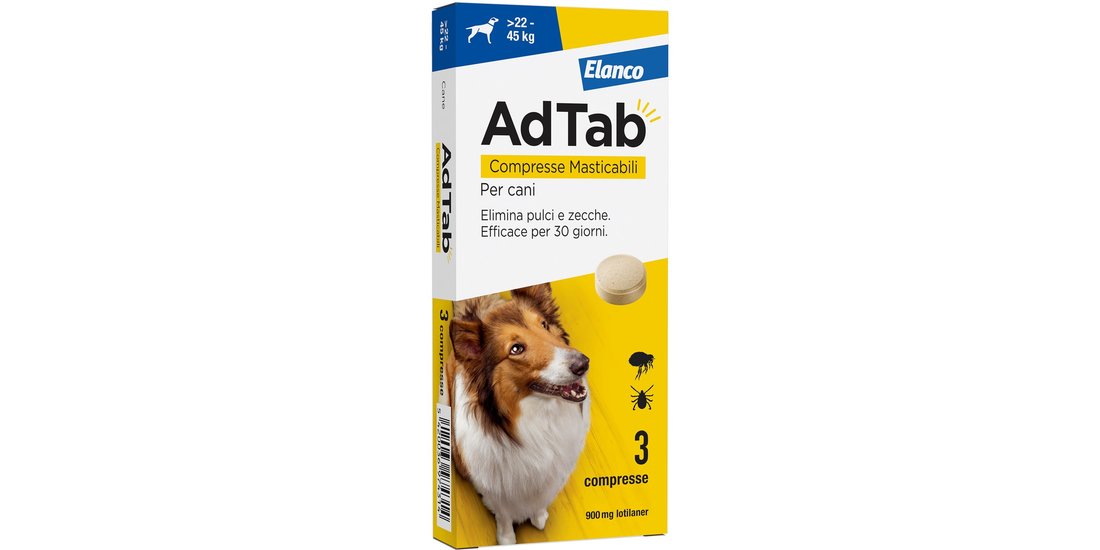 Elanco AdTab compresse masticabili per cani 22…
