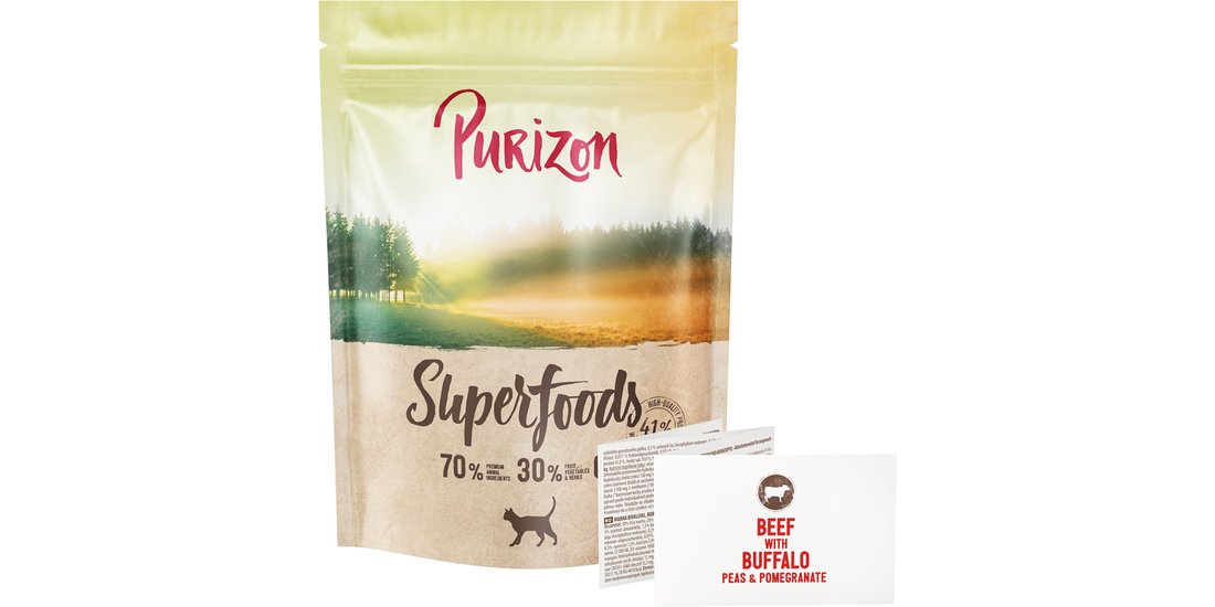 Purizon Superfoods Manzo con Bufalo piselli e…