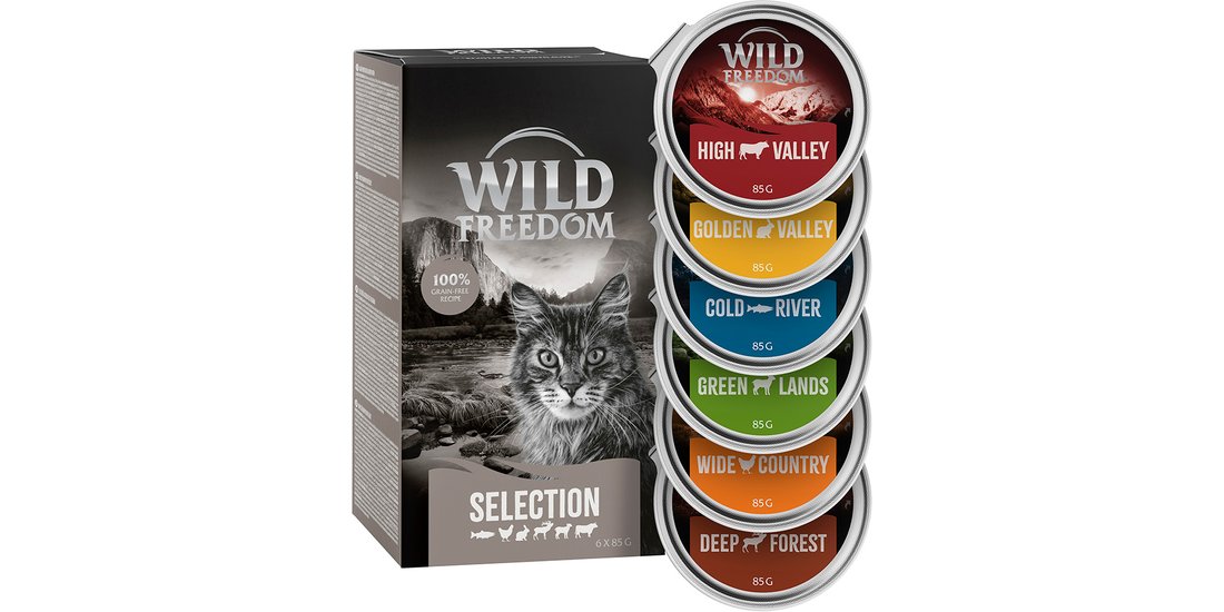 Wild Freedom Adult vaschette 6 x 85 g Umido per…