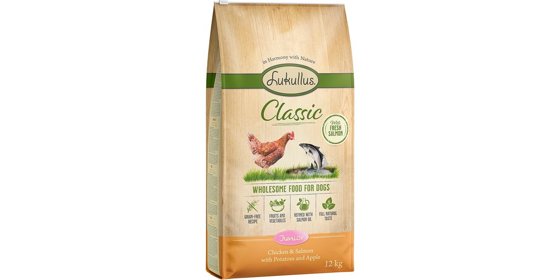 Lukullus Classic Junior Pollo & Salmone – Set…