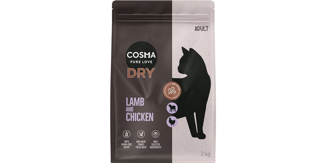 Cosma Air-Dried Agnello & Pollo Crocchette per…