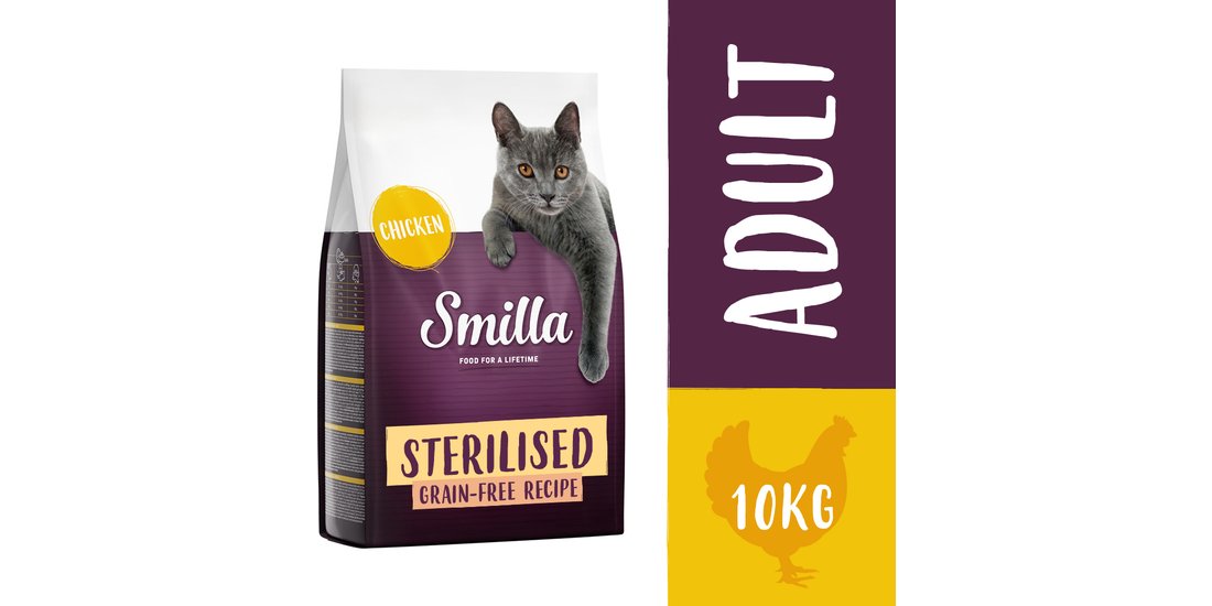 Smilla Sterilised Senza Cereali con Pollo Crocchette…
