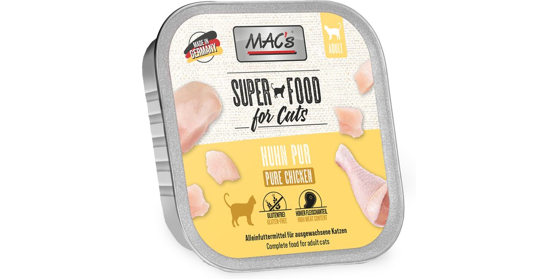 MAC’s Cat in vaschetta 64 x 100 g Alimento umido…