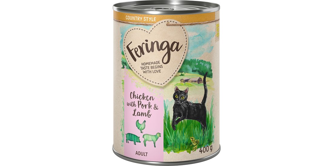 Feringa Country Style Menù 24 x 400 g – Pollo…