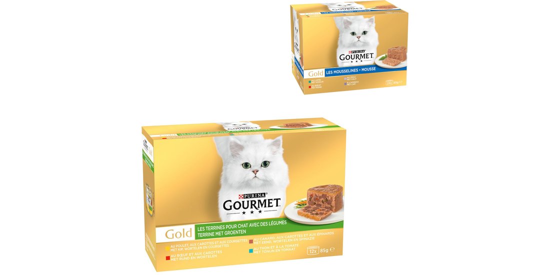 96 x 85 g Gourmet Gold + 24 x 85 g Gourmet Gold…