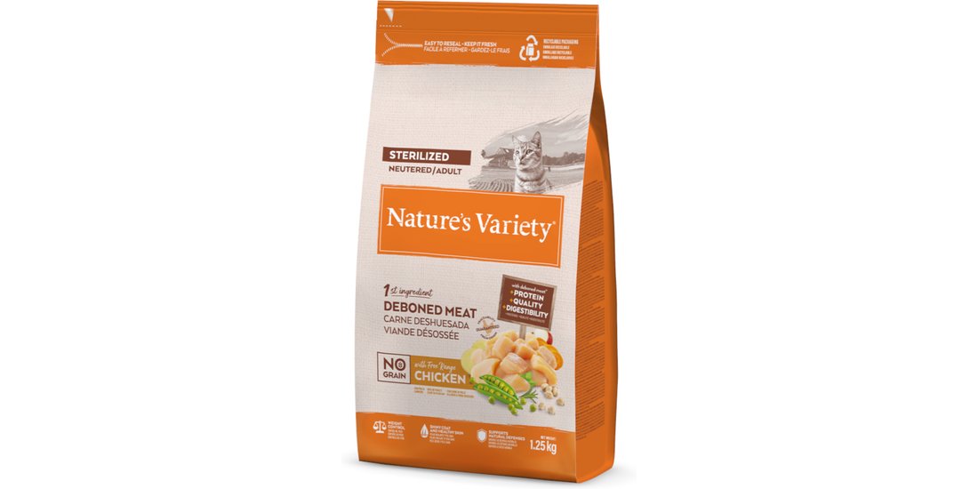 Nature’s Variety No Grain Sterilized Adult Pollo…