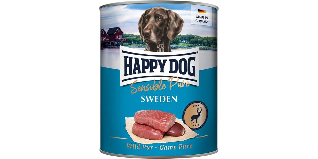 Happy Dog Sensible Pure 6 x 800 g Alimento umido…