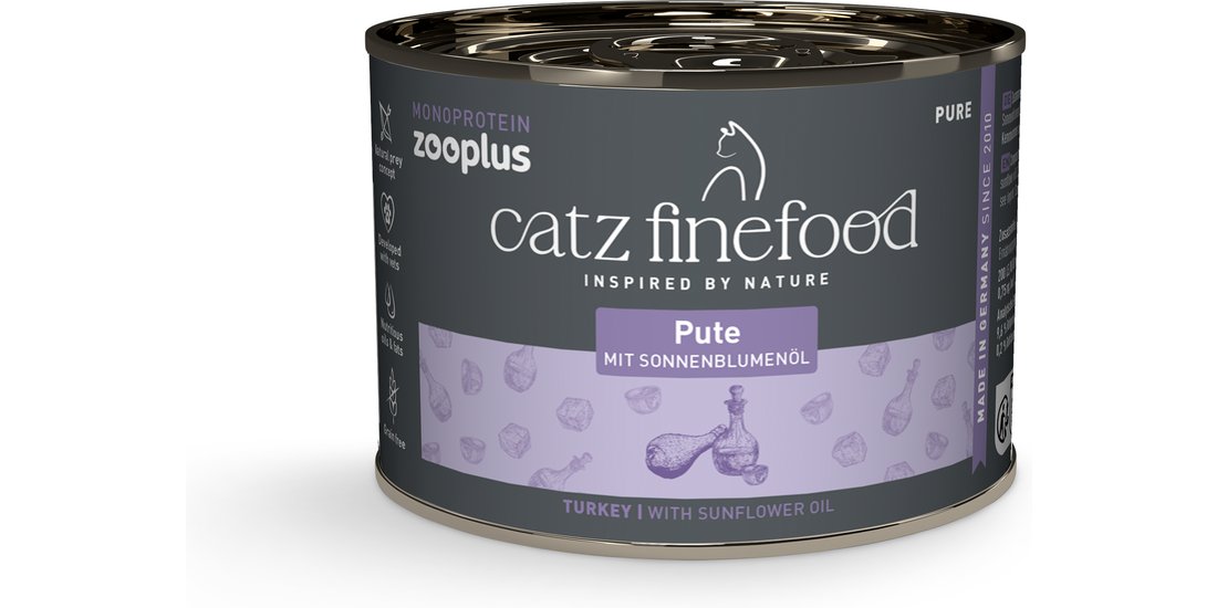 catz finefood Monoproteico zooplus 6 x 200 g …