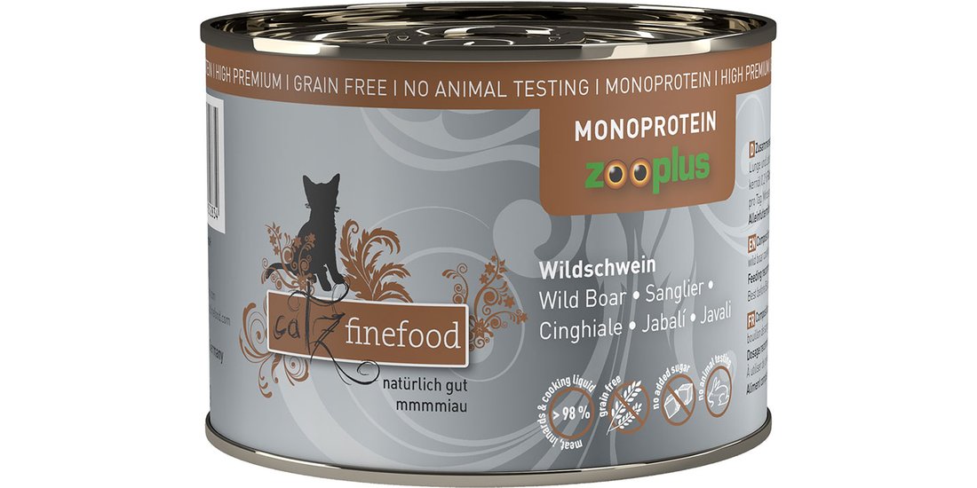 catz finefood Monoproteico zooplus 6 x 200 g …