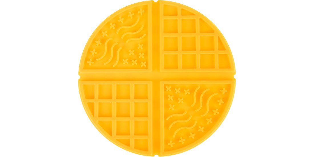 Tappetino da leccare Waffle – Ø 195 x H 1 cm