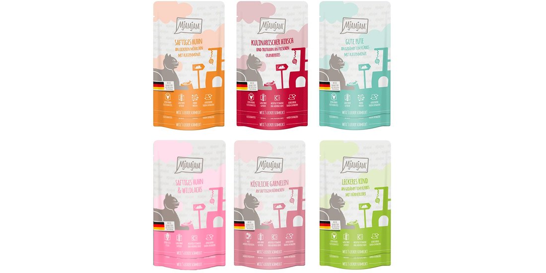 MjAMjAM Buste Pacco misto 12 x 125 g umido gatto…