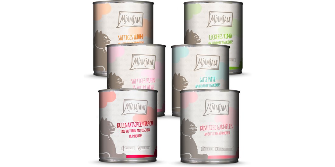 Set prova! MjAMjAM 6 x 800 g umido gatto – Mix…