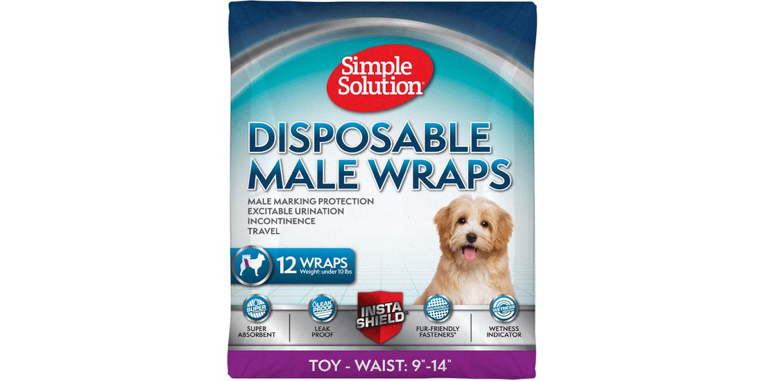 Pannolini monouso Simple Solution per cani maschi…