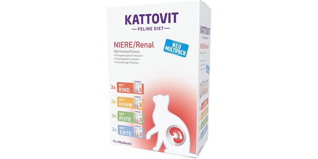 Kattovit Renal Buste 12 x 85 g Alimento umido…