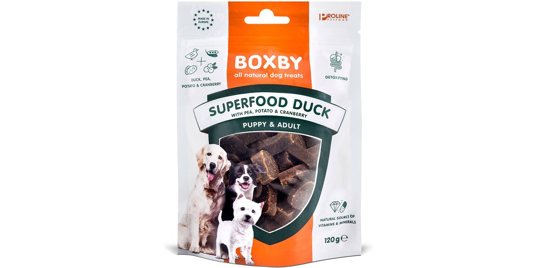 Boxby Superfood con Anatra Piselli e Mirtilli…