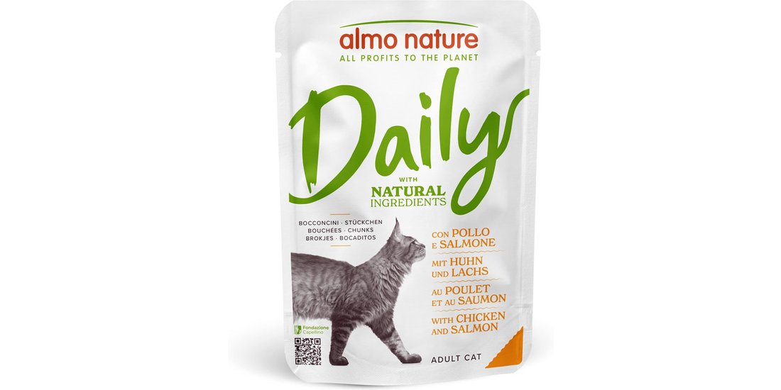 Almo Nature Daily 6 x 70 g umido per gatto – …