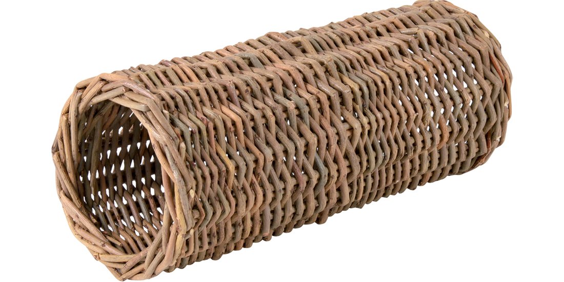 Tunnel di vimini Trixie – Ø 10 x 25 cm