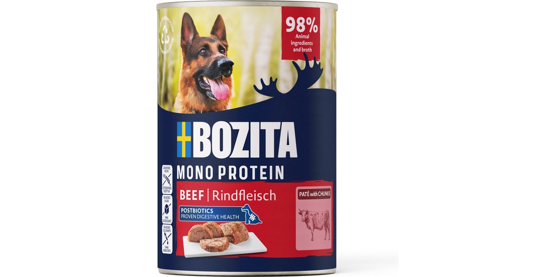 Bozita Dog Paté 6 x 400 g – Manzo