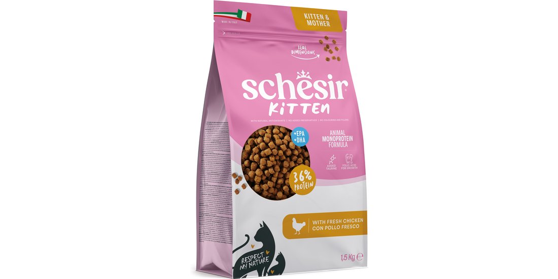 Schesir Kitten con Pollo – 15 kg Nuova ricetta…