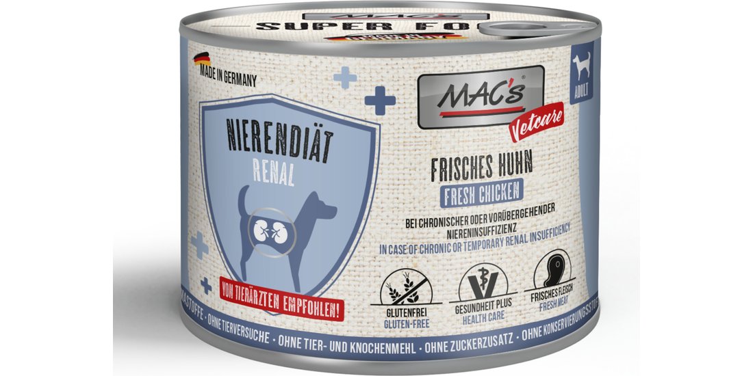 MAC’s Dog Vetcare Renal 6 x 200 g – Pollo