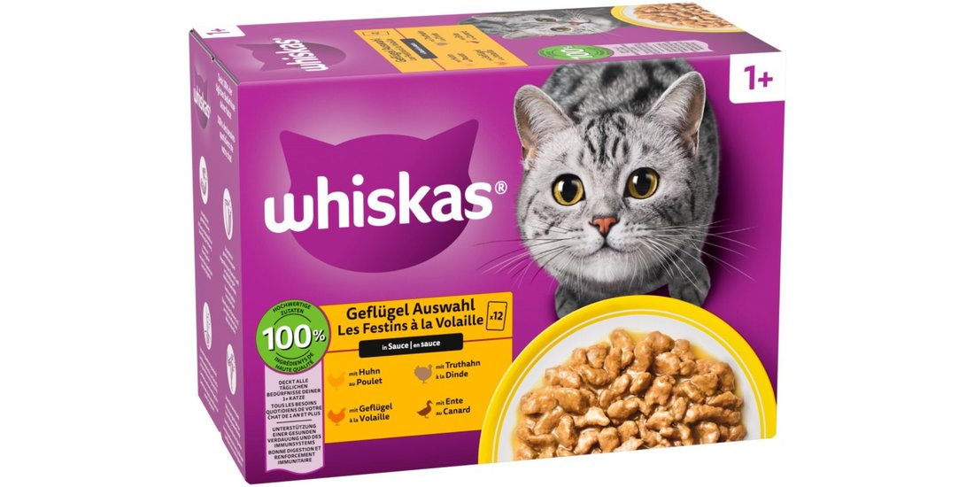 Whiskas 1+ Adult buste 12 x 85 g – Selezione …