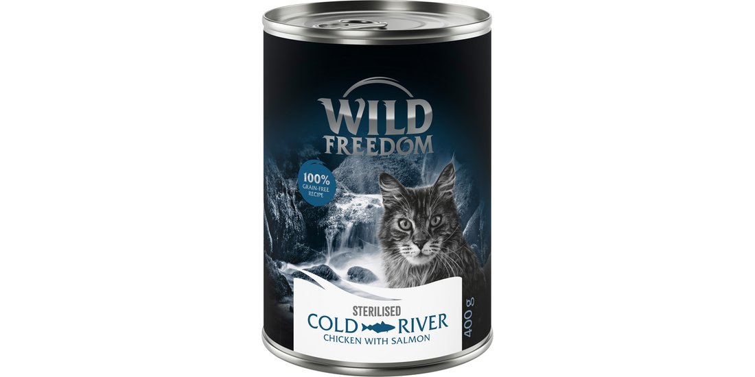 Wild Freedom Adult Sterilised 12 x 400 g – senza…