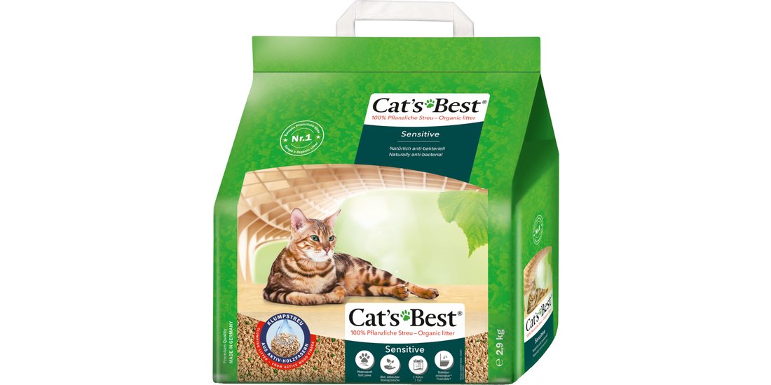 Lettiera Cat’s Best Sensitive – 8 L (ca. 29 kg…