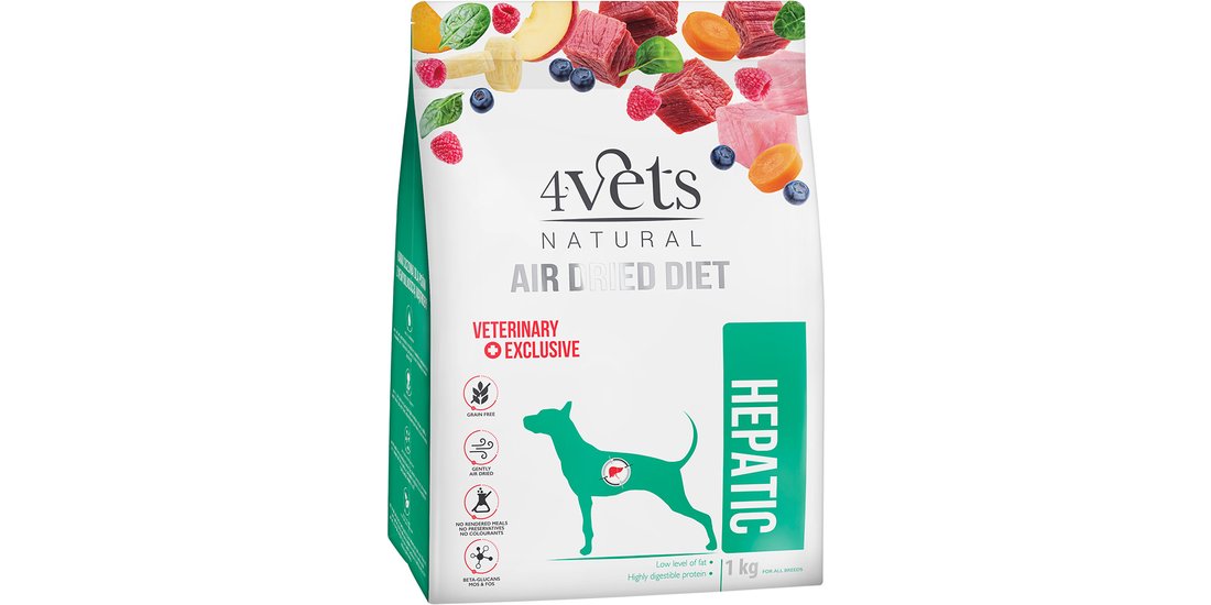 4vets Natural Canine Hepatic – 1 kg