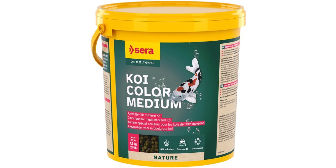 sera Koi Color Nature Medium – 38 L