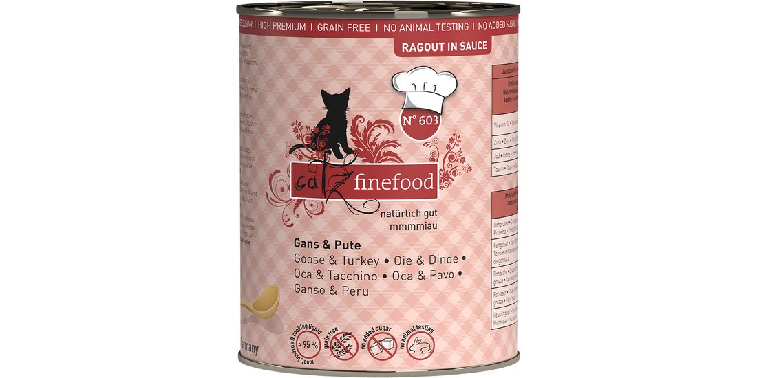 catz finefood Ragout 24 x 380 g – Mix: con Cozzecon…