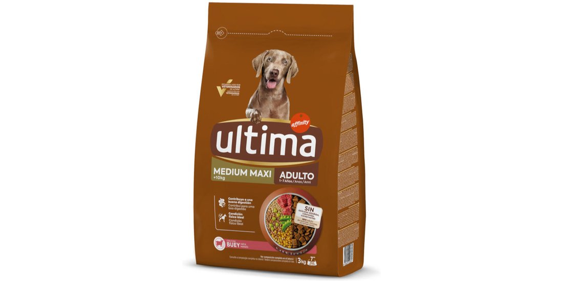 Ultima Medium / Maxi Adult con Manzo Crocchette…