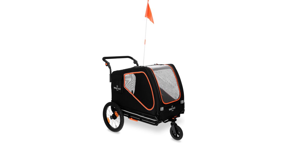 Rimorchio per bici Nomad Tales Spirit ebony / …