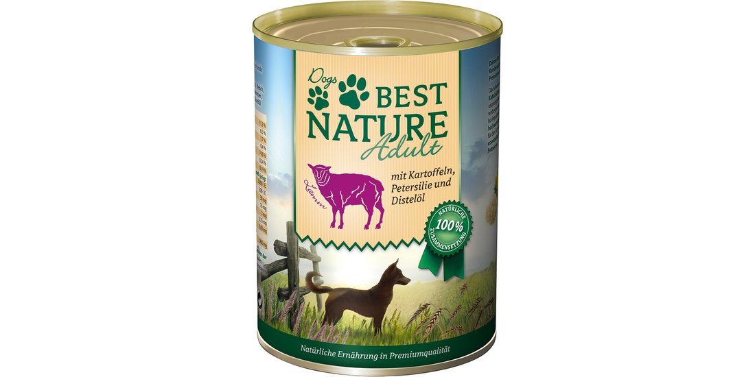 Best Nature Dog Adult 12 x 400 g – Agnello patate…