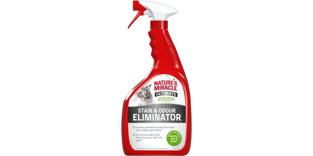 Spray Nature’s Miracle Ultimate Cat Stain & Odour…