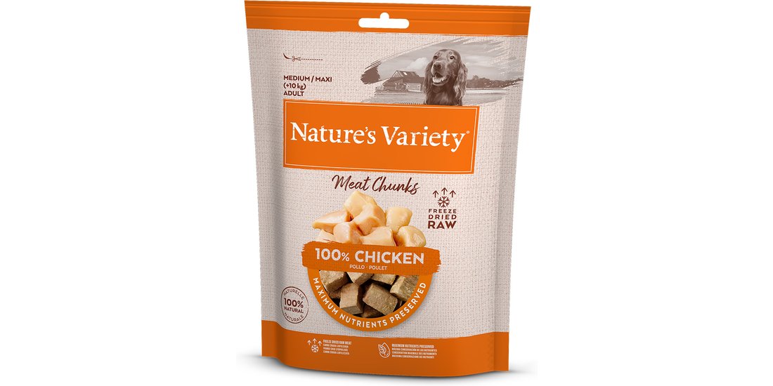 Nature’s Variety Meat Chunks Snack liofilizzati…