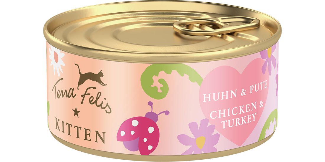 Terra Felis Kitten 18 x 70 g – Pollo e Tacchino…