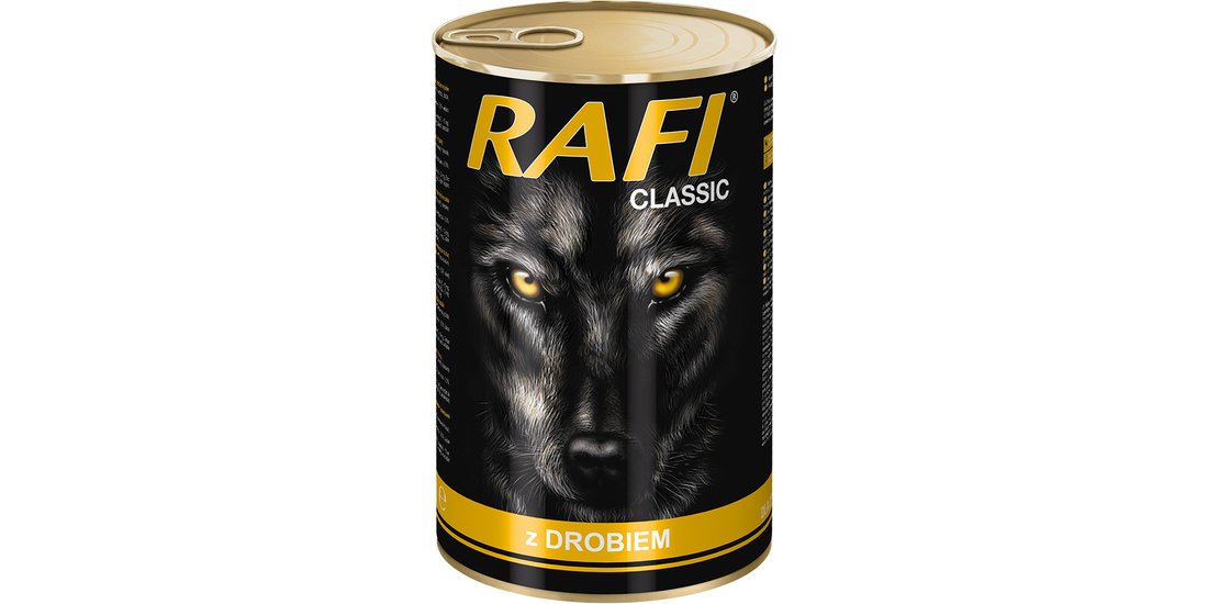 Rafi Dog 6 x 1240 g – Pollo