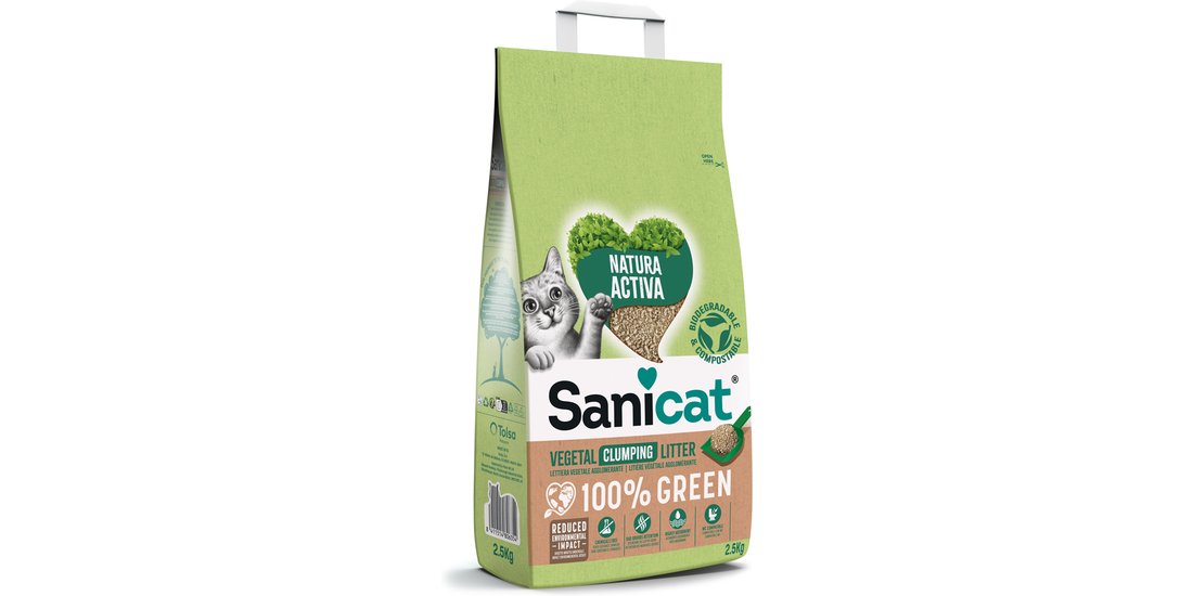 Lettiera Sanicat Natura Activa 100% Green – 25…