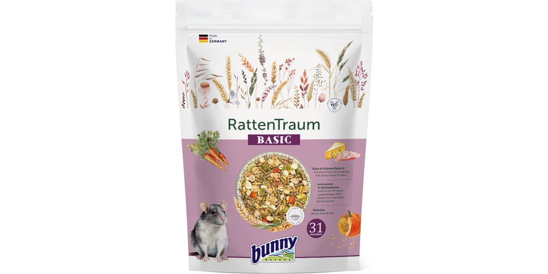 Bunny Sogno Basic per ratti – 500 g