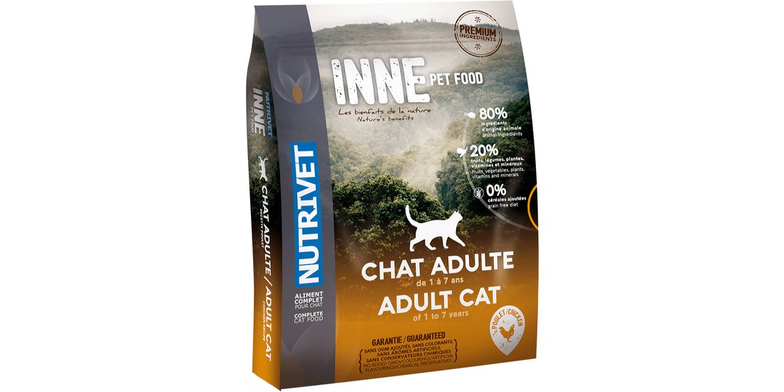 Nutrivet Inne Adult Cat con Tacchino Crocchette…