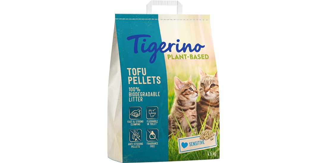 Lettiera Tigerino Plant-Based Tofu – Sensitive…