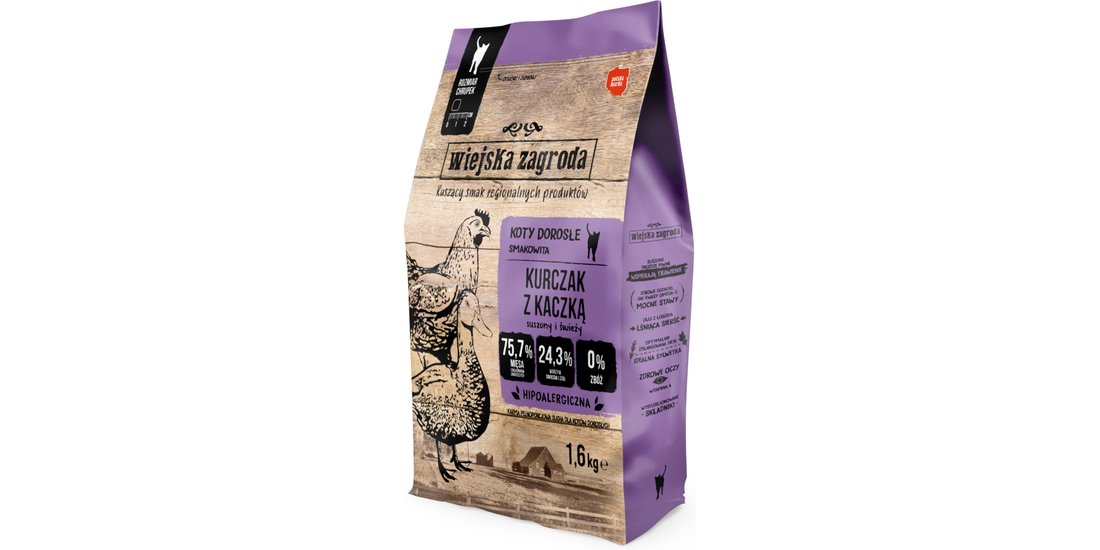 Wiejska Zagroda Cat Pollo con Anatra – Set %: …
