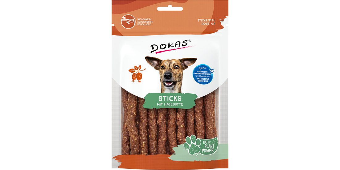Dokas Stick con rosa canina Snack per cane – …
