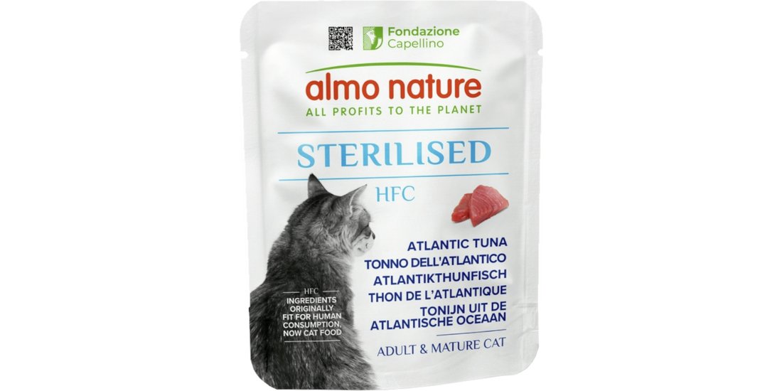 Almo Nature HFC Sterilised 24 x 50 g – Tonno …