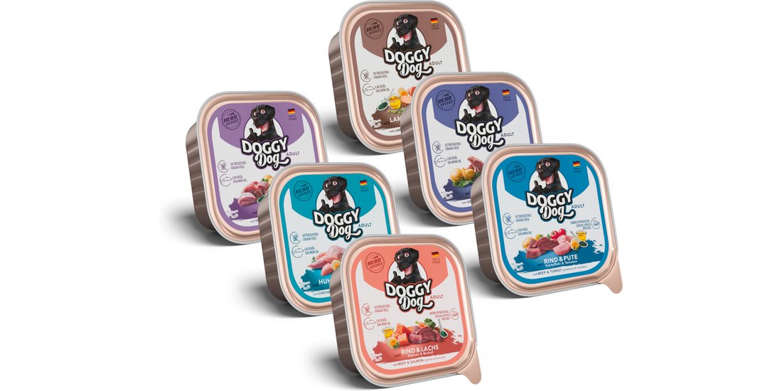 Doggy Dog Adult 24 x 150 g Pacco misto Umido …