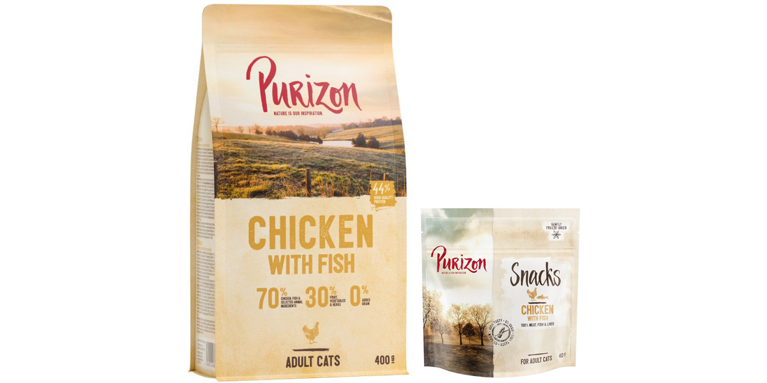Set prova misto! Purizon 400 g crocchette + 40…