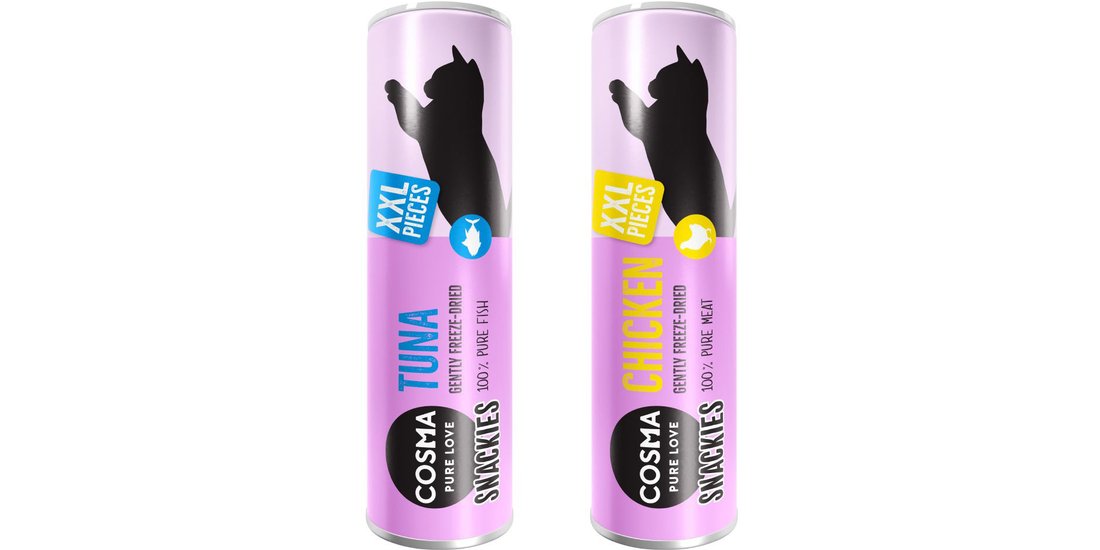 Set prova! Cosma Snackies XXL – 2 gusti assortiti…