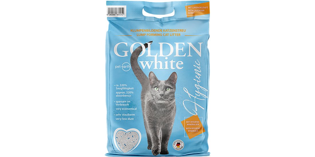Lettiera Golden White Hygienic – 14 kg