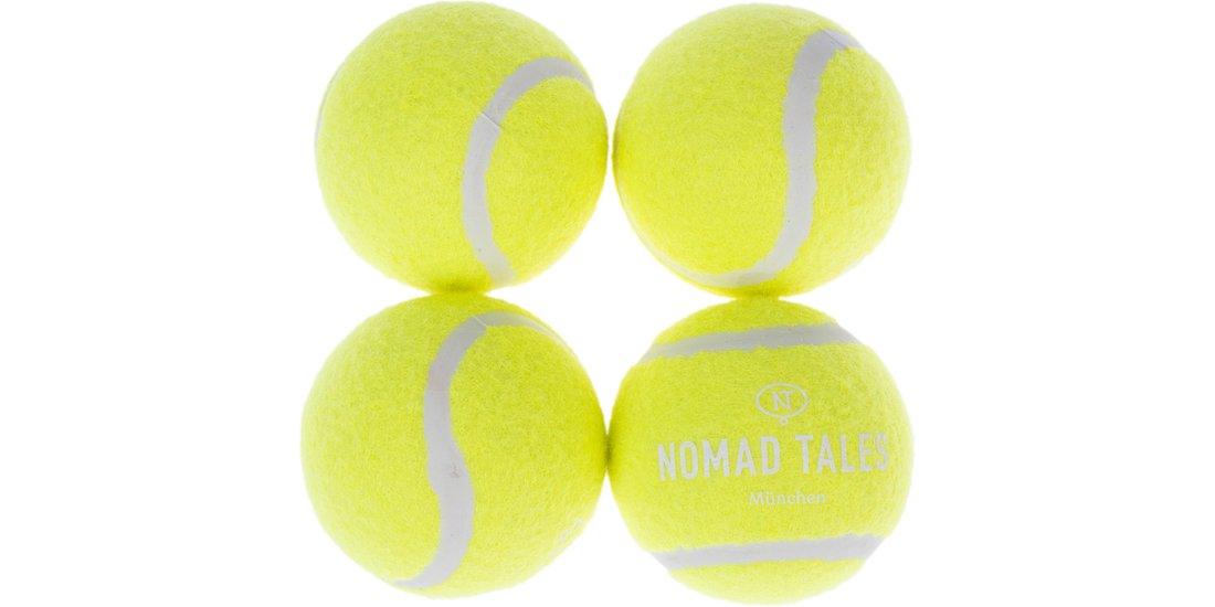 Set di Palline da tennis Nomad Tales – 4 Pz Ø…