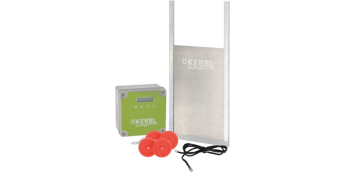 Porta scorrevole automatica per pollai Kerbl …